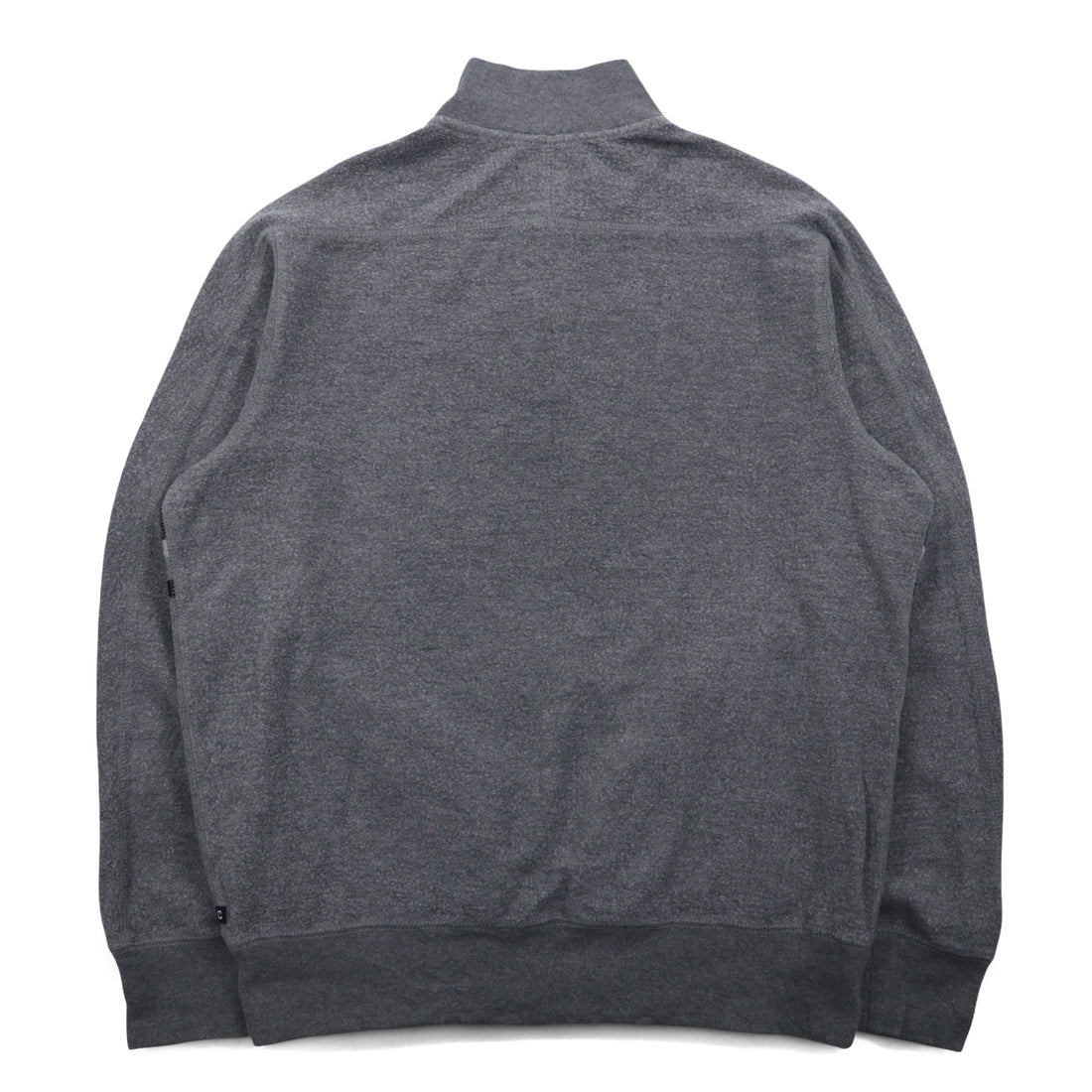 CHAPS ハーフボタン スウェット M グレー コットン サイドポケット