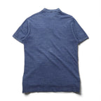 POLO RALPH LAUREN Polo shirt M Navy Cotton Pique Small pony embroidery