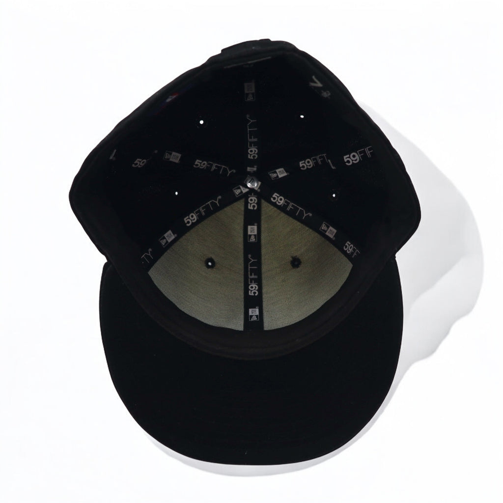 NEWERA Baseball Cap 58.7cm Black Acrylic MLB New York Yankees