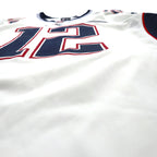 NIKE ゲームシャツ XL ホワイト ポリエステル NFL PATRIOTS ナンバリング