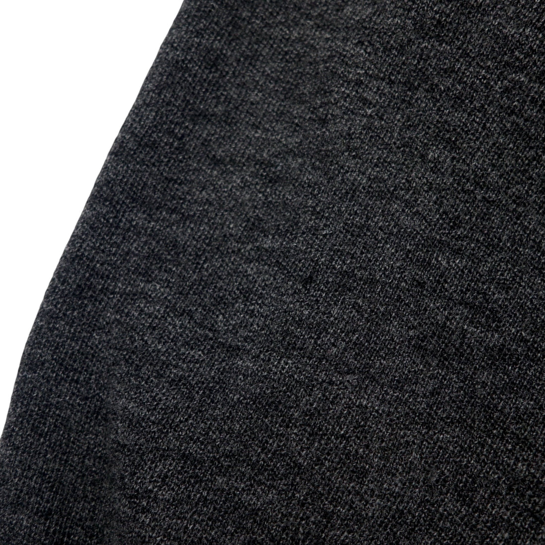 CHEMISE LACOSTE Made in France 80s French Lacoste V-neck knit sweater L Gray Wool Acrylic LOISIRS One-point logo