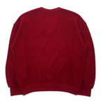 CHEMISE LACOSTE Made in France 80s French Lacoste V-neck knit sweater L Red wool acrylic one-point logo