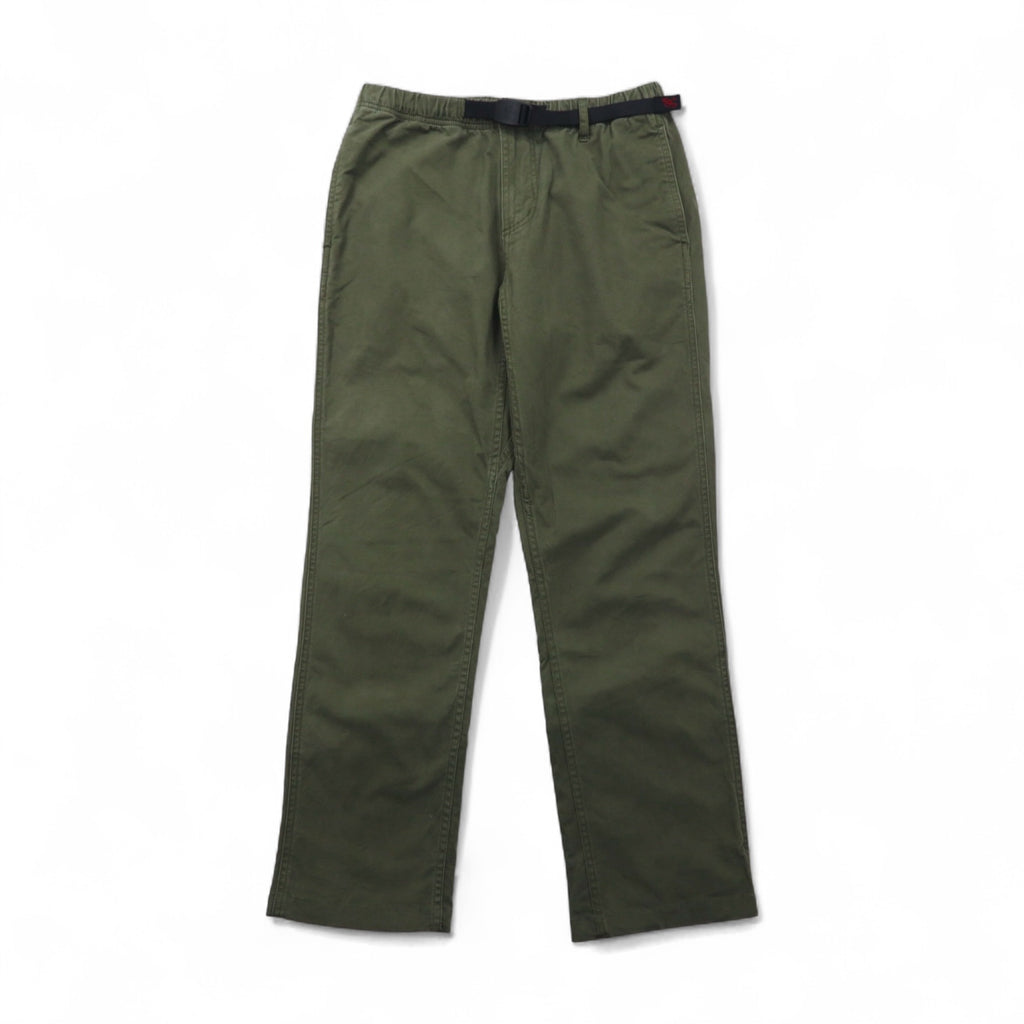 GRAMICCI New Narrow Pants Just Cut, Size M, Khaki, Cotton, 8817-FDJ