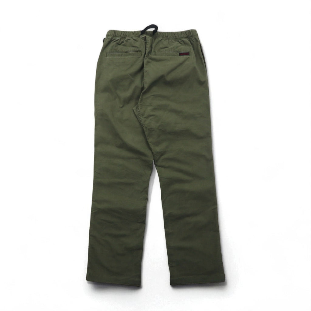 GRAMICCI New Narrow Pants Just Cut, Size M, Khaki, Cotton, 8817-FDJ