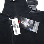 US ARMY 米軍 ポーラテック POLARTEC フリース オーバーオール XL ブラック ポリエステル ミリタリー 8415-01-472-6917 PECKHAM INCORPORATED デッドストック 未使用品