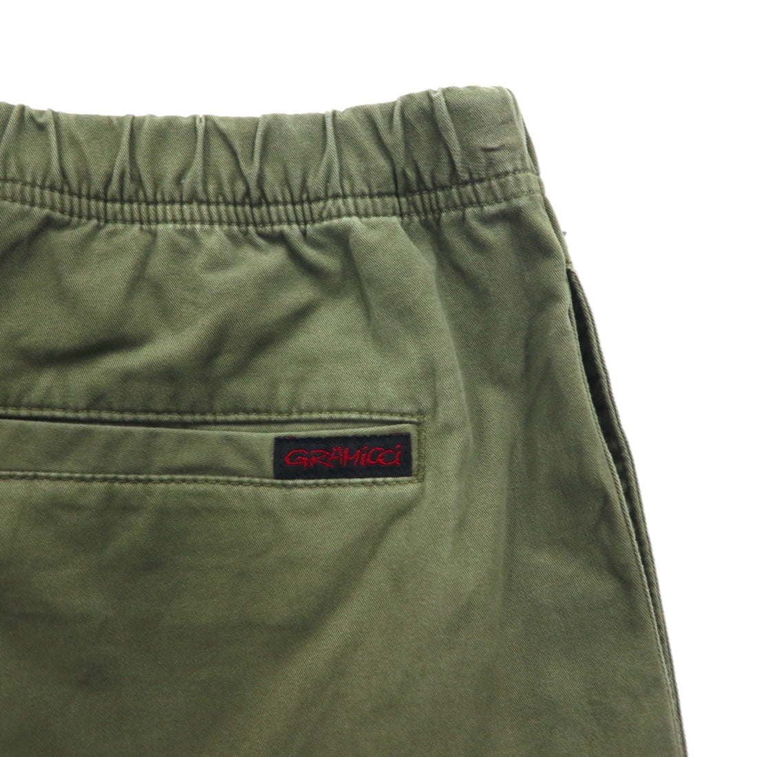 GRAMICCI New Narrow Pants Just Cut, Size M, Khaki, Cotton, 8817-FDJ