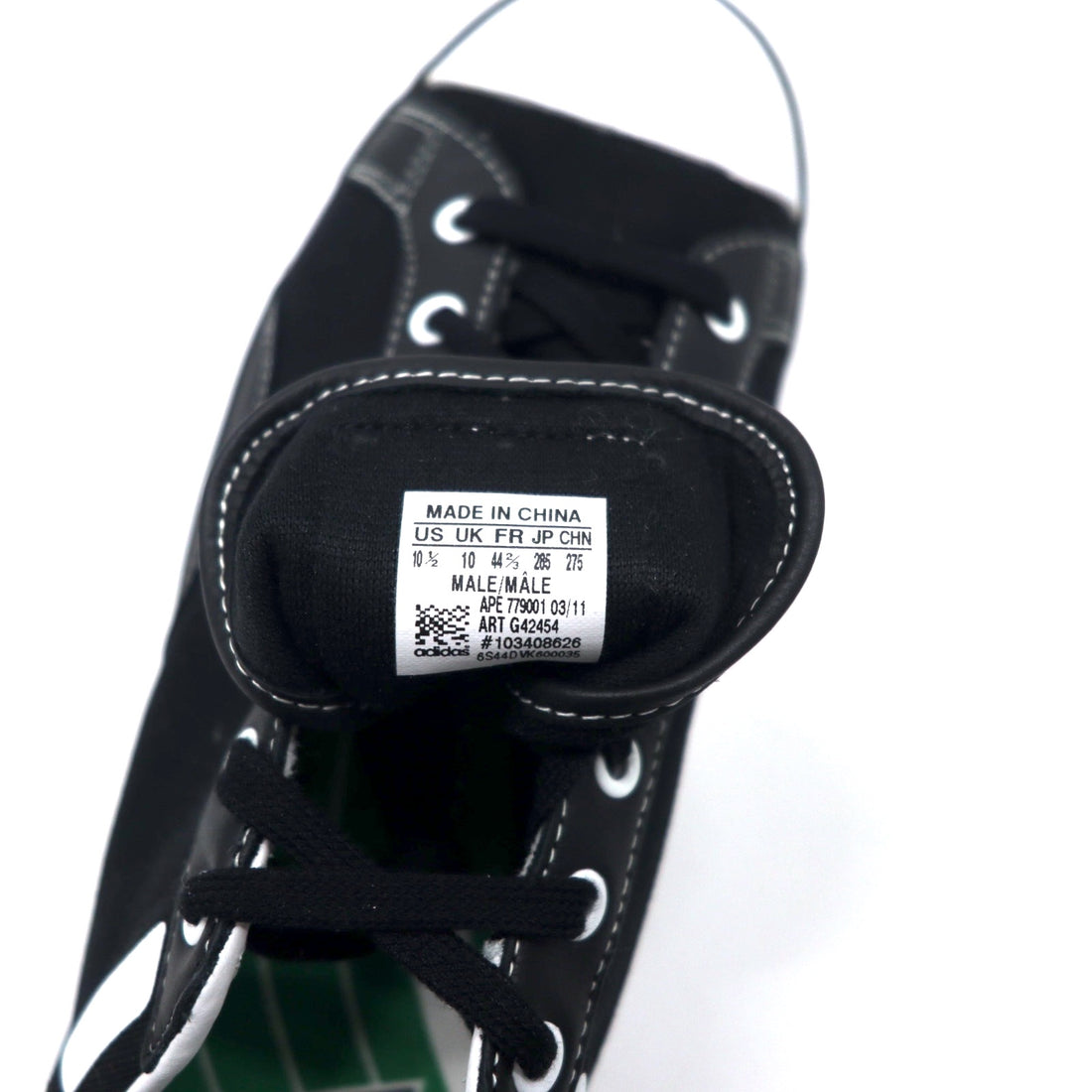 adidas × NEXUS VII Rod Laver sneakers 28.5cm black ROD LAVER G42454 Unused item