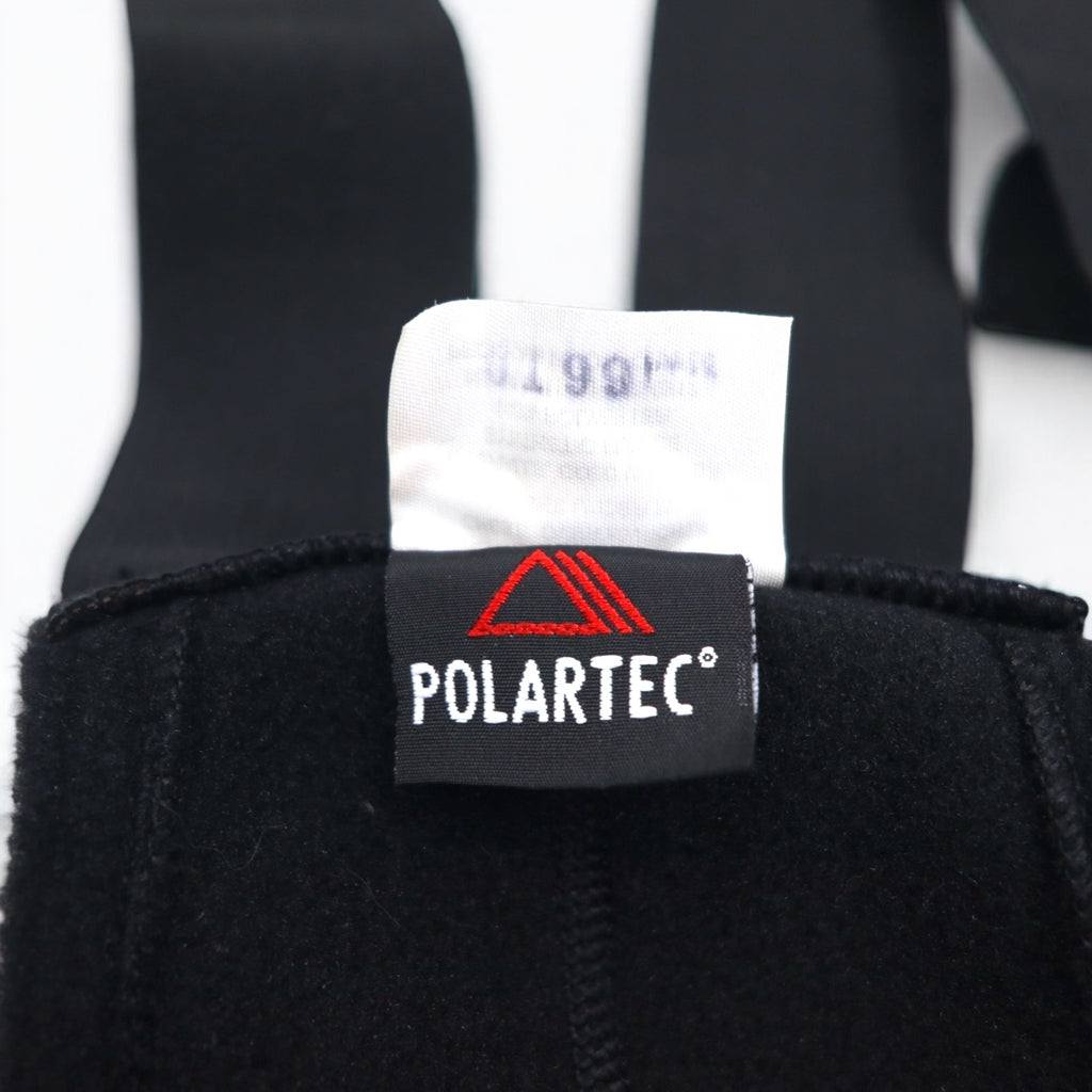 US ARMY 米軍 ポーラテック POLARTEC フリース オーバーオール XL ブラック ポリエステル ミリタリー 8415-01-472-6917 PECKHAM INCORPORATED デッドストック 未使用品
