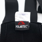 US ARMY 米軍 ポーラテック POLARTEC フリース オーバーオール XL ブラック ポリエステル ミリタリー 8415-01-472-6917 PECKHAM INCORPORATED デッドストック 未使用品
