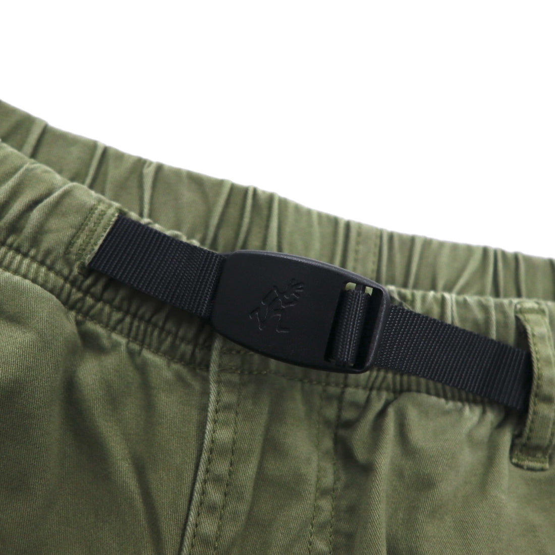 GRAMICCI New Narrow Pants Just Cut, Size M, Khaki, Cotton, 8817-FDJ