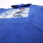 NFL プルオーバー パーカー 5XL ブルー 裏起毛 Buffalo Bills ビッグサイズ GILDAN フロントポケット