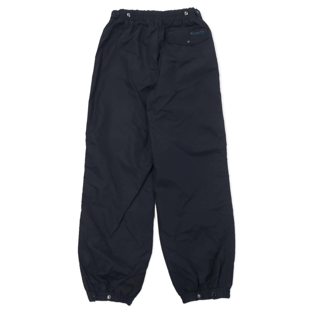 Columbia 90's Nylon Mountain Pants L Black Waterproof Made in Sri Lanka