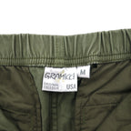 GRAMICCI New Narrow Pants Just Cut, Size M, Khaki, Cotton, 8817-FDJ