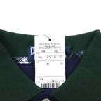 Polo by Ralph Lauren 90年代 ビッグポニー刺繍 ポロシャツ L ネイビー コットン 鹿の子 CUSTOM FIT CLASSICS 未使用品