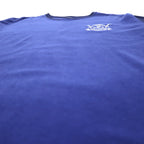 POLO RALPH LAUREN Thermal Long Sleeve T-Shirt Long Tee 2XL Blue Cotton Embroidered Emblem Logo