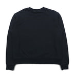 FILA クルーネック スウェット XL ブラック コットン クラシック ロゴプリント