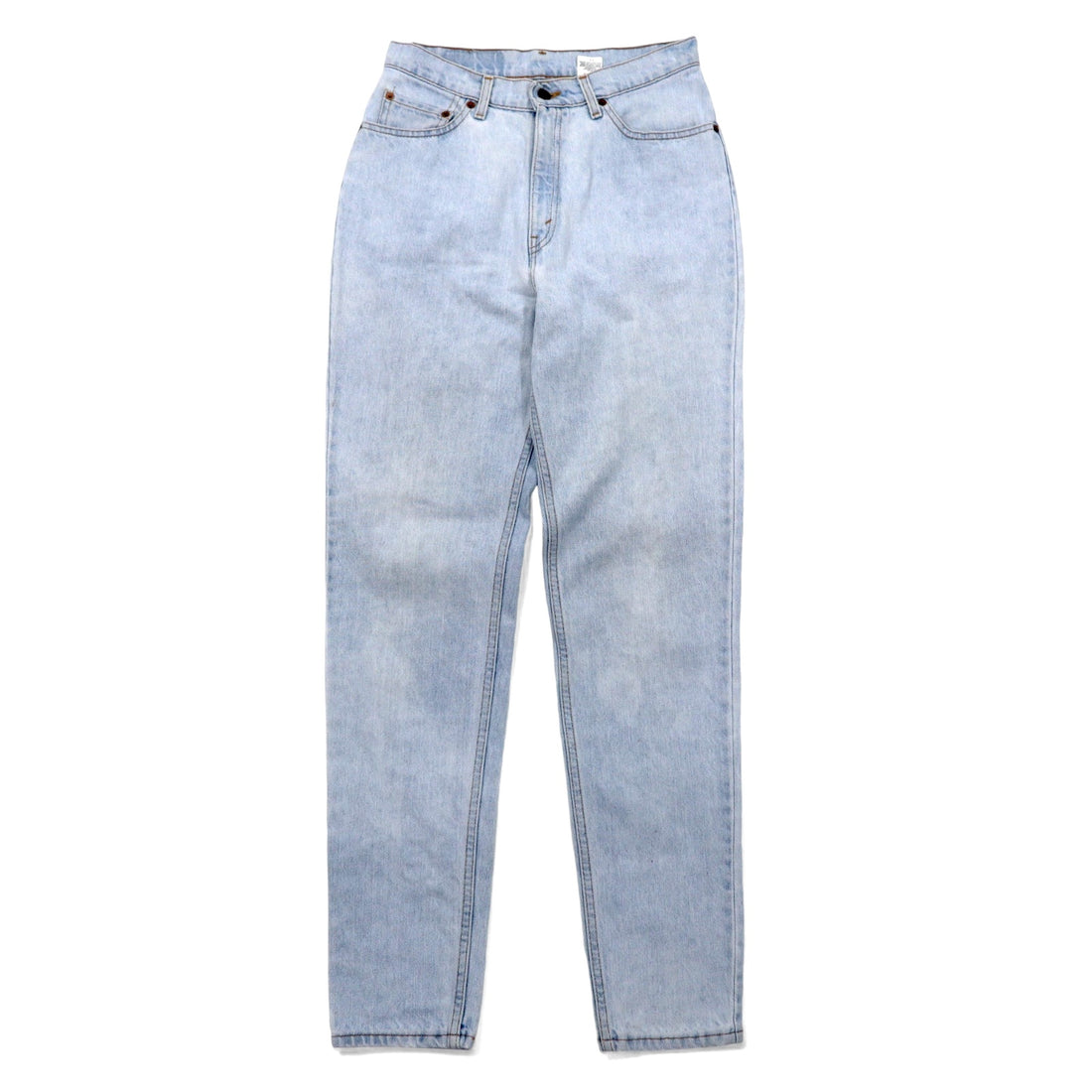 日本然リトテ-古着オンライン-Levi's USA製 90年代 512 スリムフィット テーパード デニムパンツ L ブルー アイスウォッシュ コットン ジッパーフライ 10512-0233-Levi's USA Made 90's 512 Slim Fit Tapered Denim Pants L Blue Ice Wash Cotton Zipper Fly 10512-0233