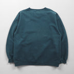 90s Vintage Sweatshirt 前V スウェット トレーナー XL グリーン コットン BIG DOGS