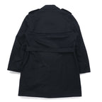 LAUREN RALPH LAUREN Trench Coat XL Black Removable Quilted Liner with Belt Water Repellent