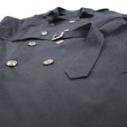 LAUREN RALPH LAUREN Trench Coat XL Black Removable Quilted Liner with Belt Water Repellent