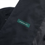 LAUREN RALPH LAUREN Trench Coat XL Black Removable Quilted Liner with Belt Water Repellent