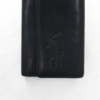 POLO RALPH LAUREN 5連 キーケース ブラック レザー ビッグポニー