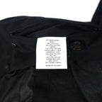 LAUREN RALPH LAUREN Trench Coat XL Black Removable Quilted Liner with Belt Water Repellent