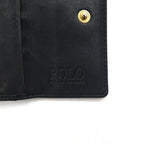 POLO RALPH LAUREN 5連 キーケース ブラック レザー ビッグポニー