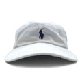 POLO RALPH LAUREN 6-panel cap with small pony embroidery, ONE, white, cotton