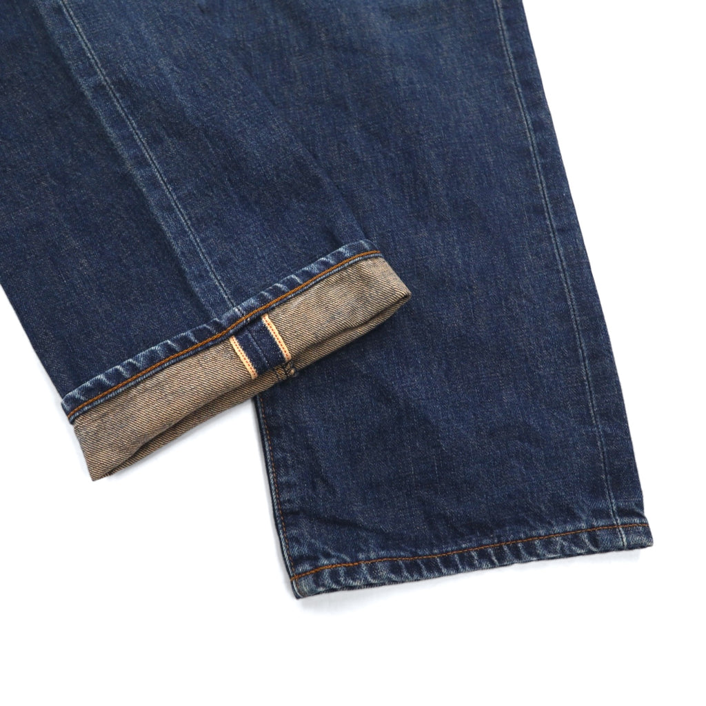 Levi's 90年代 日本製 502-XX 復刻 ビッグE 赤耳 セルビッヂ デニムパンツ M インディゴ ブルー TALONジップ 均等v USED LOOK
