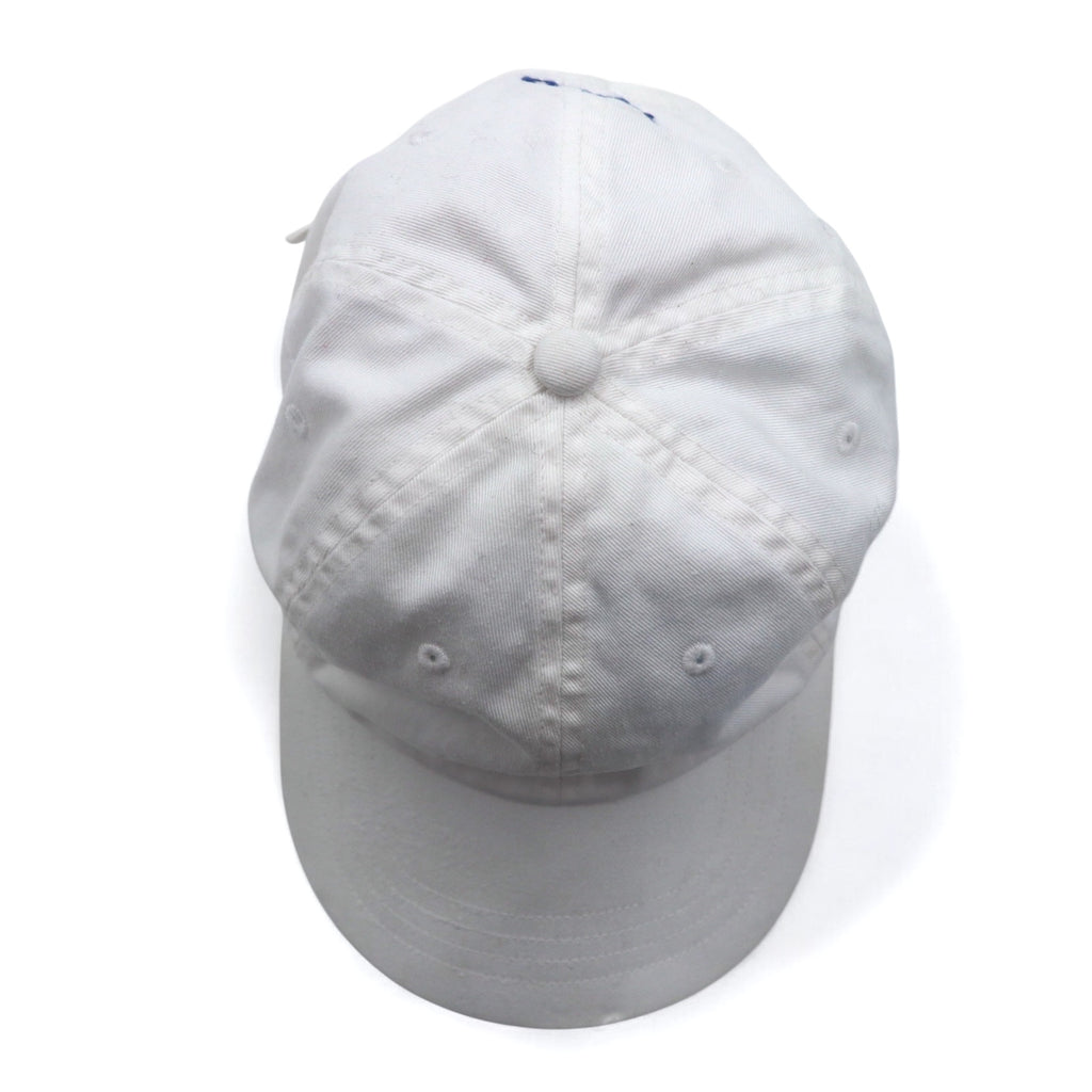 POLO RALPH LAUREN 6-panel cap with small pony embroidery, ONE, white, cotton