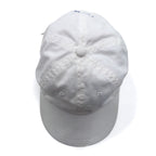 POLO RALPH LAUREN 6-panel cap with small pony embroidery, ONE, white, cotton
