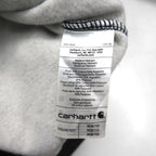 carhartt ハーフジップ パーカー M グレー RELAXED FIT コットン Clarksburg 103240