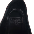 STACY ADAMS 80年代 USA製 MADISON パンチドキャップトゥ ドレスシューズ 27.5cm ブラック レザー キッドスキン 子山羊革 453044