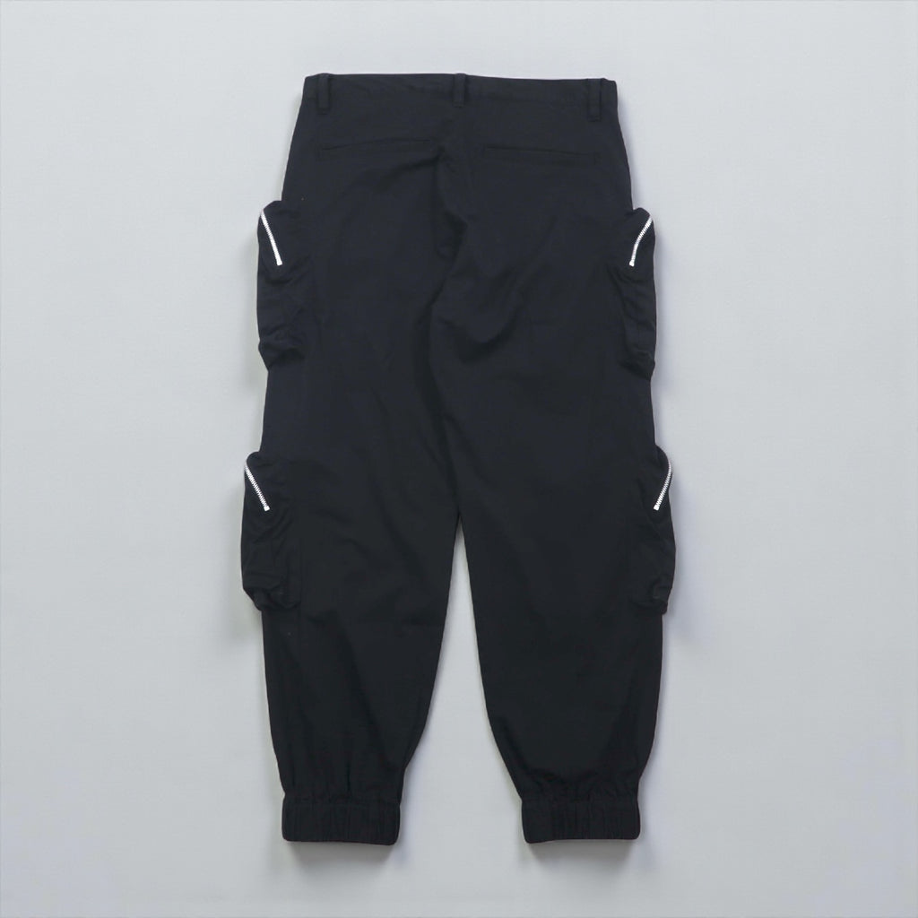 glamb エクスペリメンタルカーゴパンツ Experimental Cargo Pants ミリタリー M ブラック ユーティリティ ポケット