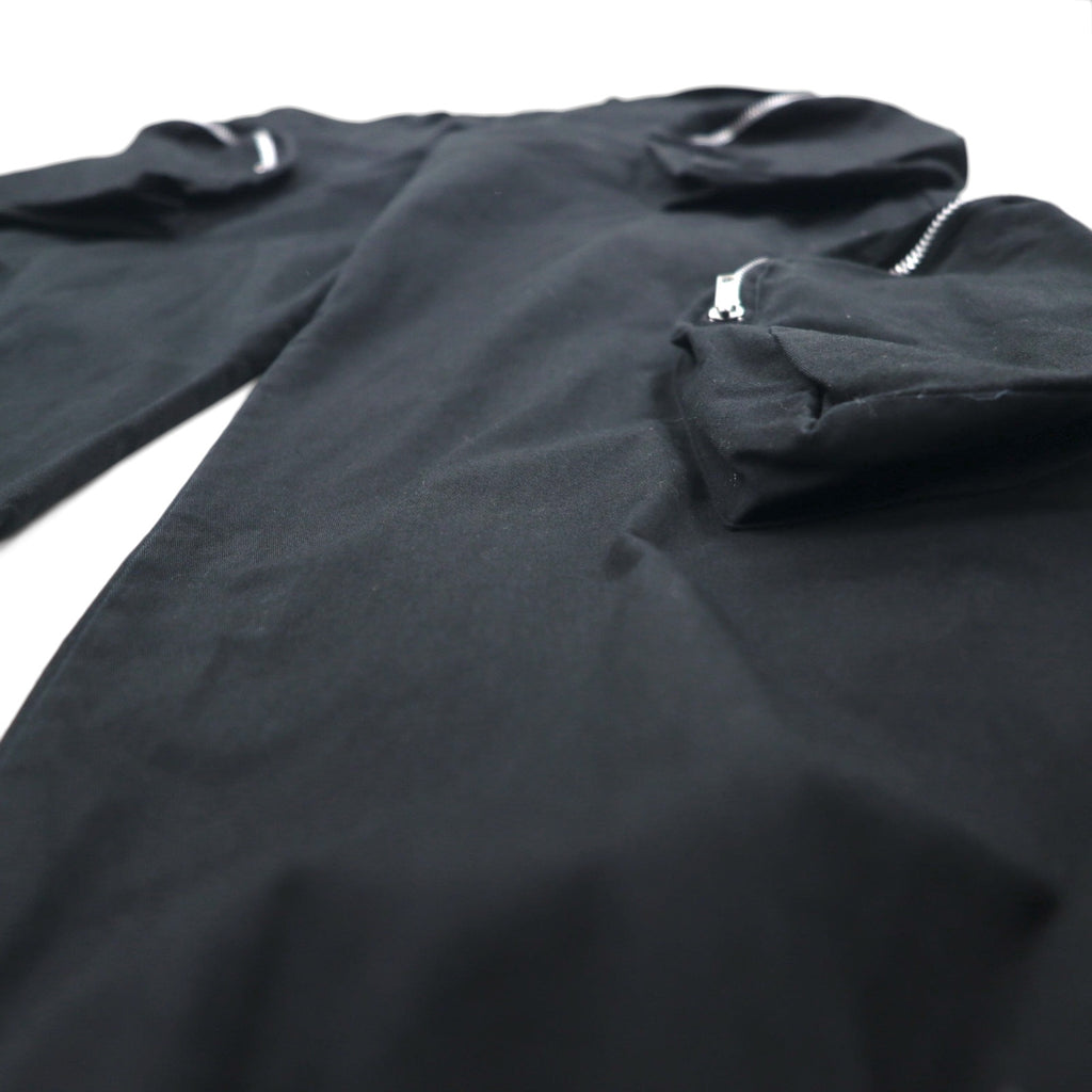 glamb エクスペリメンタルカーゴパンツ Experimental Cargo Pants ミリタリー M ブラック ユーティリティ ポケット