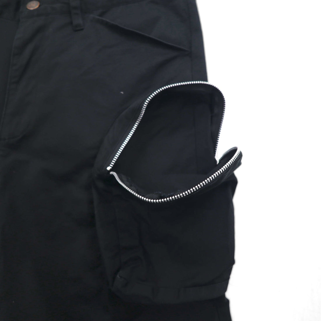 glamb エクスペリメンタルカーゴパンツ Experimental Cargo Pants ミリタリー M ブラック ユーティリティ ポケット