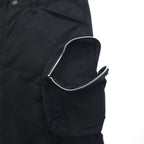 glamb エクスペリメンタルカーゴパンツ Experimental Cargo Pants ミリタリー M ブラック ユーティリティ ポケット