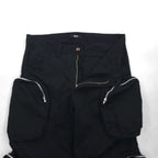 glamb エクスペリメンタルカーゴパンツ Experimental Cargo Pants ミリタリー M ブラック ユーティリティ ポケット