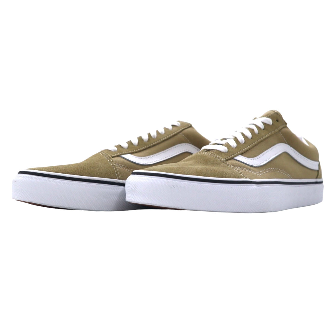 VANS Old School Sneakers 28cm Beige Canvas Suede Leather OLD SKOOL 751505 Unused