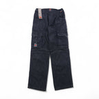 2000s WURTH MODYF Baggy Denim Cargo Pants, Size L, Dark Indigo, Unused