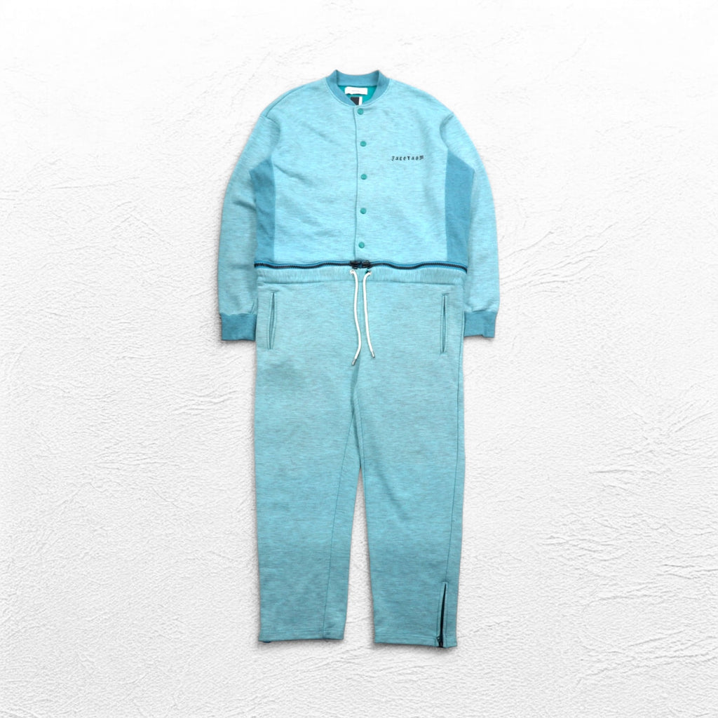 FACETASM All-in-one Overalls Sweat Pants Jumpsuit XL Blue Cotton RB-PT-U06