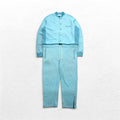 FACETASM All-in-one Overalls Sweat Pants Jumpsuit XL Blue Cotton RB-PT-U06