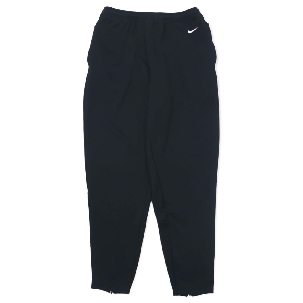 日本然リトテ-古着オンライン-NIKE 90年代 トラックパンツ ジャージ L ブラック ポリエステル 銀タグ-NIKE 90's Track pants jersey L black polyester silver tag