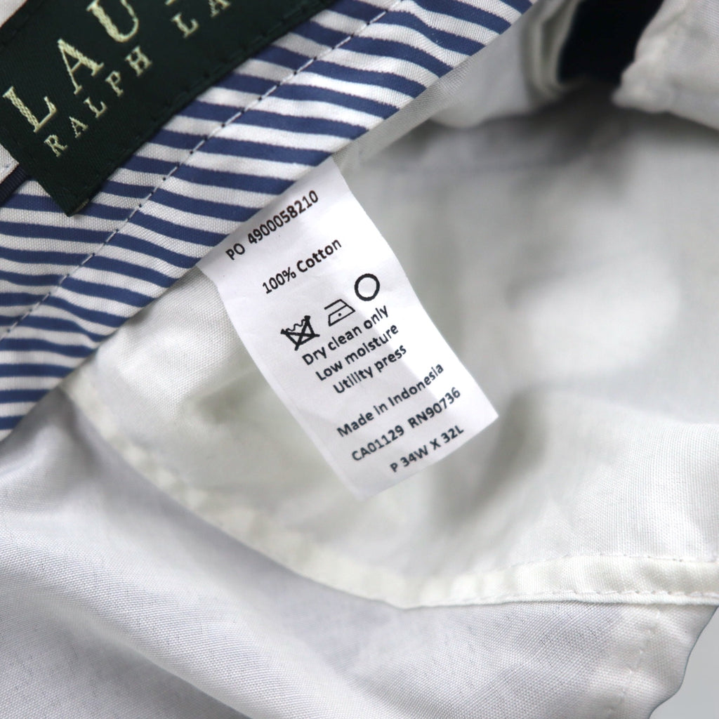 LAUREN RALPH LAUREN Corduroy Slacks Pants M Navy Cotton