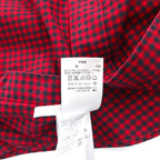Ralph Lauren button-down shirt, size small, red gingham check with small pony embroidery