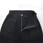 TUKI コンバットパンツ 0135 Combat Pants Melton ワイドパンツ S グレー ウール メルトン 日本製