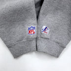 USA製 90年代 LOGO ATHLETIC NFL 刺繍 ヘビーウエイト スウェット L グレー コットン kansas city chiefs