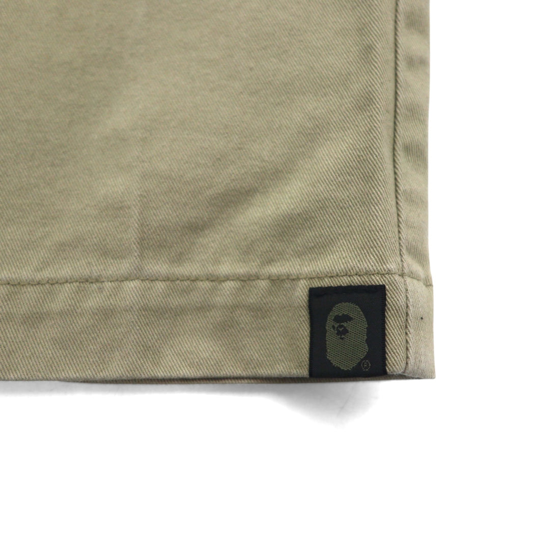 A BATHING APE x Dickies USA-Made Work Chino Pants, Size M, Beige, TALON Zip, 001PT9631915