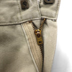 A BATHING APE x Dickies USA-Made Work Chino Pants, Size M, Beige, TALON Zip, 001PT9631915